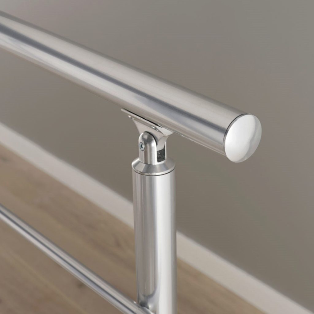 Support main courante articulé pour main courante ⦰50 mm - Alu Groupe