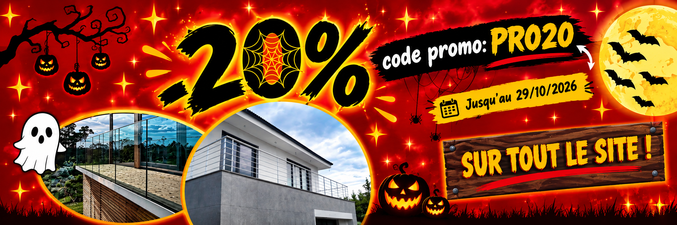 promotion halloween 20 %